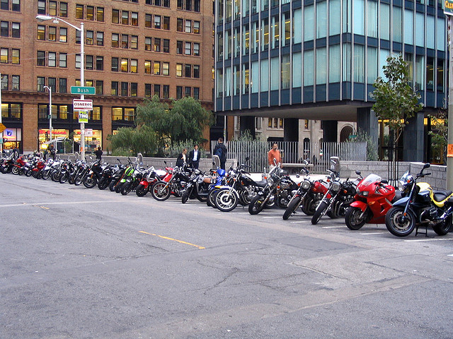 San Francisco Motorcycle Parking