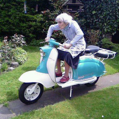 When I grow up – I want to be an old woman!