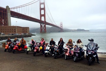 Meeting & Socializing with SF ScooterGirls